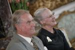 Royal fødselsdag. Dronning Margrethe mener ikke, at 70 år er et skarpt hjørne. Hun har mod på mere som statsoverhoved, sagde hun på et pressemøde i dag. 