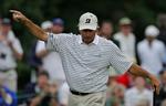 NEDTUR. Føringen blev forvandlet til en 10.-plads efter anden runde for 50-årige Fred Couples. 