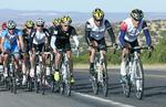 triumf. Det blev til en sjælden sejr til Chris Horner (sort trøje), da Baskerlandet Rundt i dag blev afsluttet med et temporidt. Arkivfoto. 