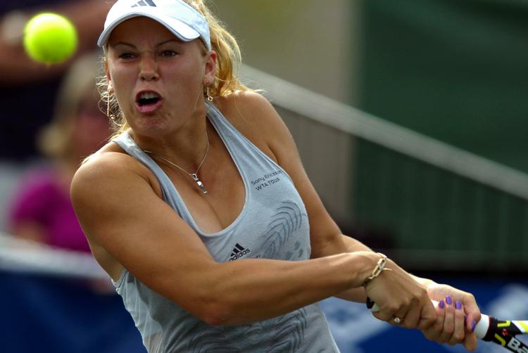 finaleklar. Efter en skidt start fik Caroline Wozniacki kæmpet sig tilbage i semifinalen. 