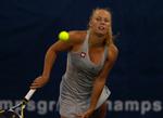 comeback. Bagud 0-1 i sæt og 3-5 i andet var Wozniacki på randen af et nederlag i semifinalen mod Jelena Vesnina. 
