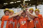 hattrick. For tredje år i træk vandt BTK 61 det danske mesterskab i bordtennis. Foto: Jens Luckenbach/btk61 