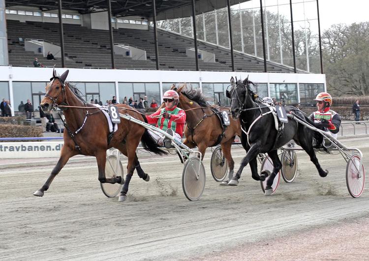 Korvet Klintholm er efter lidt overtalelse sikker vinder af sin sæsondebut for Steen Juul. 