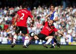 målløse. Trods en række gode chancer fik Manchester United ikke scoret mod Blackburn. 