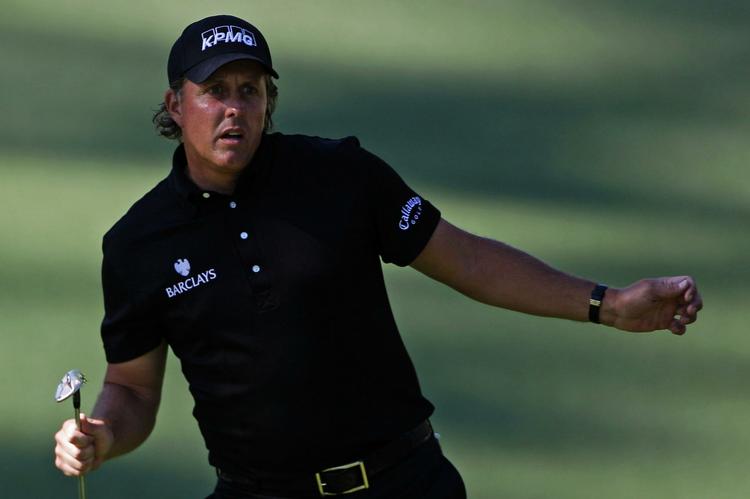 VINDEREN. Uden en eneste bogey gik Phil Mickelson en superstabil sidste runde, da han vandt US Masters. 