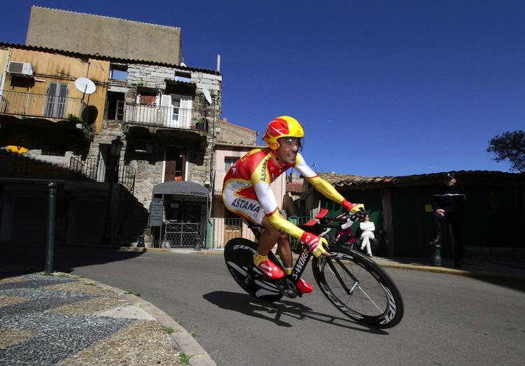 Kongen. Alberto Contador er storfavorit i det spanske etapeløb. Arkivfoto. 