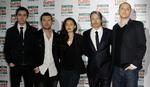 Titansholdet. Skuespiller Mads Mikkelsen sammen med (fra venstre) Nicolas Hoult, Sam Worthington, Alexa Davalos og Louis Leterrier i London før premieren på 'Clash of the Titans'. 