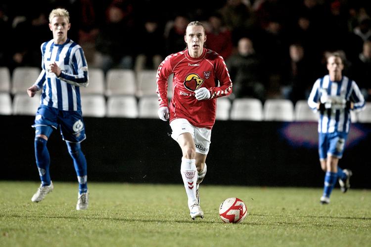 solgt. Efter at have spillet førsteholdsfodbold i AB og Vejle skal Brian Nielsen nu til USA og Østrig. Arkivfoto. 