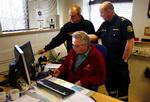 Icelandic authorities monitoring the ash cloud caused by the Eyjafjallajökull sub-glacial eruption. 