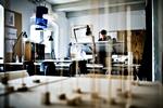 Fusion. I fremtiden skal både design- og arkitektstuderende deles om lokalerne på Holmen, hvor Kunstakademiets Arkitektskole har hørt hjemme siden 1996. Arkivfoto: Tobias Selnæs Markussen 