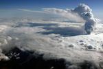 Vulkanudbruddet under Eyjafjallajökull er yderst kraftfuldt. 