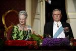 Queen Margrethe II and Prince Henrik during Thursday's Gala Performance at the Royal Theatre. 