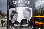 Mindet. Polakkerne mindes den afdøde præsident Lech Kaczynski og hans hustru, Maria, der døde i et flystyrt i Rusland i lørdags. 