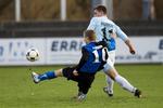 nedrykker. Da HB Køge tabte til Sønderjyske, betød det nedrykning for Mads Laudrup (tv.). 