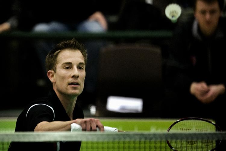 FINALEKLAR. Peter Gade spillede sig med besvær spillet sig i finalen ved EM i Badminton. 