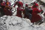 #(4)CHINA-QINGHAI-EARTHQUAKE-DRAGNET SERCHING  (CN)