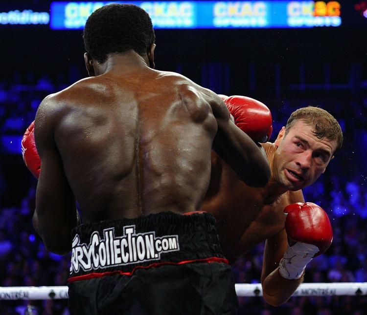 Ubesejret. Lucian Bute viste ingen nåde mod colombianeren. 