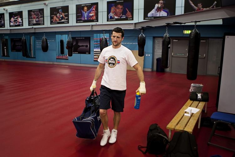 rejseklar. Tasken er pakket, men indtil videre har Carl Froch ikke kunnet rejse til Danmark og kampen mod Mikkel Kessler på lørdag. Arkivfoto. 