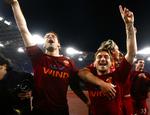 STRAFFET. Romas Francesco Totti opførte sig i forbindelse med opgøret mod Lazio meget provokerende, og det må han nu betale for. 