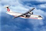 Testfly. Cimber fløj sin testflyvning med et turbopropfly af typen ATR-72. 