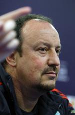 tiltro. Liverpool-manager Rafael Benitez mener, tilskuerne vil blæse Atletico Madrid ud af banen i returkampen i England. 