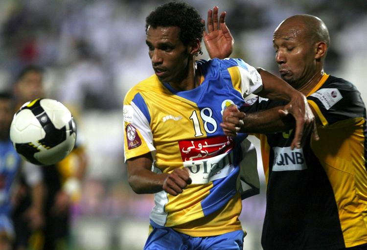 semifinale. Semifinalerne i Qatari Crown Prince Cup i Doha, Qatar, 19. april gav sejr til Al-gharrafa. Arkivfoto. 