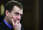 Utilfreds. Den magere russiske medaljehøst i Vancouver har ført til massiv kritik fra bl.a. præsident. Medvedev. Arkivfoto. 
