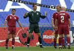 1-1. Danmark var under pres efter pausen. Arkivfoto: 