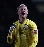 BEDST. Kasper Schmeichel høster nu anerkendelse for en flot sæson i League Two. 