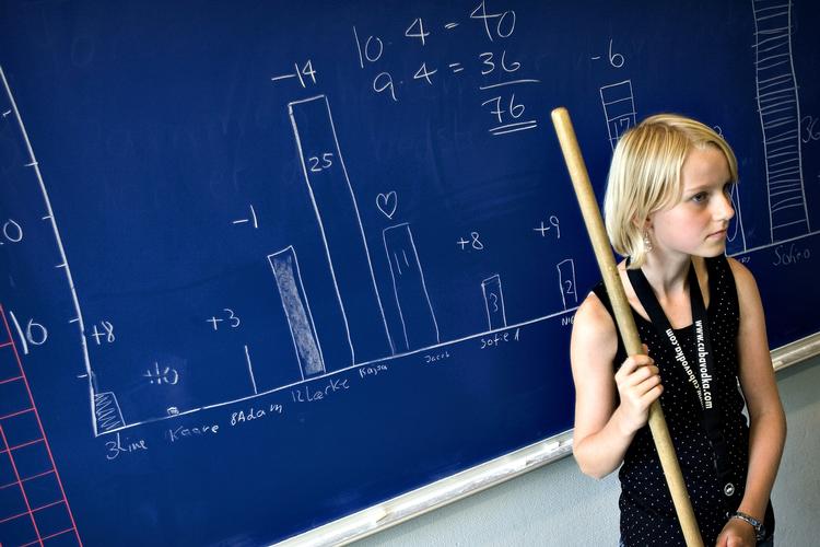 SKOLESKEMA 60 procent af de små skoler overholder ikke timekrav. Arkivfoto. 