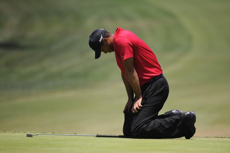 ØNSKET. British Open-arrangørerne håber meget på, at Tiger Woods beslutter sig for at dukke op til deres turnering. 