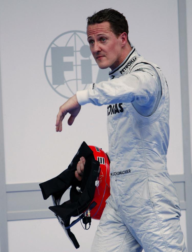 Schumi. Den tyske legendes comeback er ikke forløbet efter planen. Arkivfoto. 