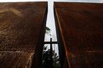Names of 22,000 Polish prisoners of war killed by Stalin's secret police in 1940 are carved on the wall of the memorial in Katyn. Archive. 