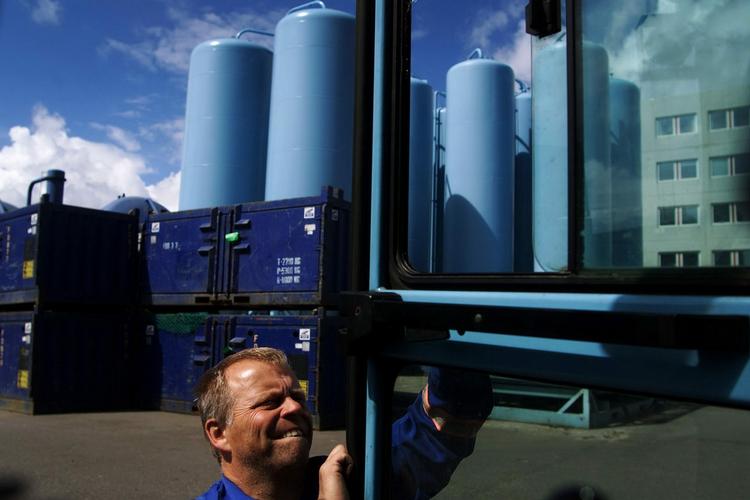 Jobskabelse. Det kan være, at der kommer flere job til Esbjerg. Byen ser sig selv som ideel for Energistyrelsen. Her et arkivfoto fra havnen i Esbjerg. 