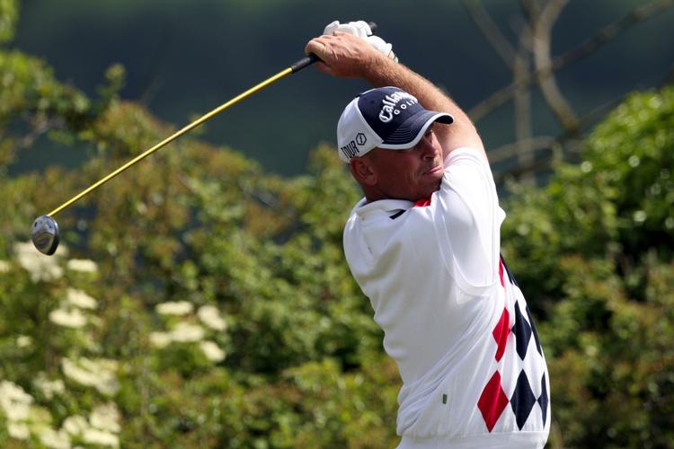 RUTINERET. Colin Montgomerie vil udnytte Thomas Bjørns store erfaring og udnævne ham til vicekaptajn på det europæiske Ryder Cup-hold. 