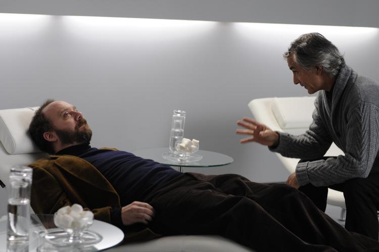 Paul Giamatti er en fortvivlet udgave af sig selv i en film, der vakler mellem komik og filosofi. Foto: Miracle Film 