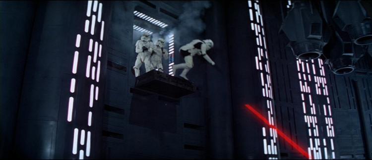 Aaaaarrrrhhhhhh! 'Wilhelm' fik sit gennembrud i 'Star Wars IV: A New Hope' (1977). Foto fra film