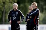 FREMTIDEN. Morten Olsen mener, at Frank Arnesen har alt, hvad der skal til for at blive Danmarks næste landstræner. 