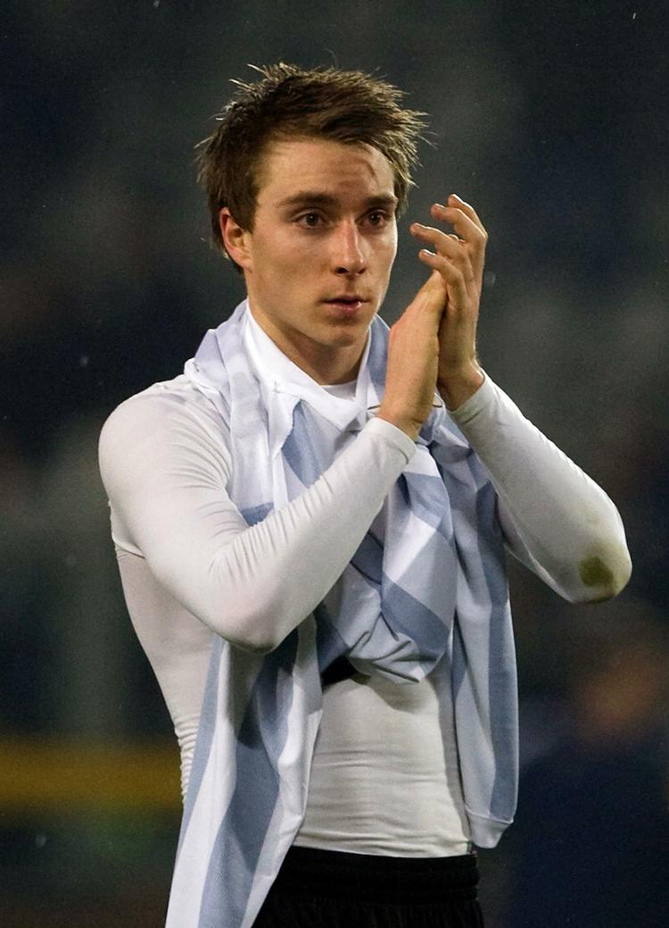 Kometen. Christian Eriksens lynkarriere kan nå et nyt højdepunkt i eftermiddag, hvis Ajax vinder mesterskabet. Arkivfoto. 