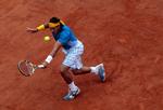 GRUSSPECIALIST. Rafael Nadal er i en klasse fod sig, når der bliver spillet tennis på grus. 