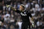 FÆRDIG? Jesper Christiansens konkurrent i FC København, Johan Wiland, mener ikke der er plads til dem begge i klubben. 