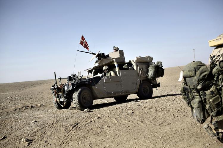 AFGHANISTAN. En dansk deling i Helmand ble i morges ramt af en sprængladning. To blev såret.Arkivfoto. 
