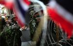 Fredsudspil. Der kan være forsoning på vej i Thailand, hvis de røde demonstranter vil leve op til premierministerens valgkrav. Arkivfoto. 