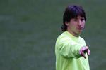 Kongen. Lionel Messi afslører, at han har set gamle film fra Mexico 86. Arkivfoto. 