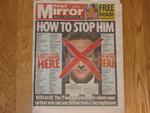 Labour-venlige The Mirror dedikerer dagens forside til en guide til, hvordan man skal stemme, hvis man vil holde De Konservative ude. 