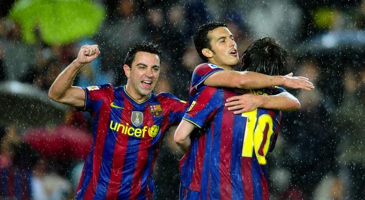 Jubel. FC Barcelona kunne trække sig  tilbage med en 4-1-sejr over Tenerife. 