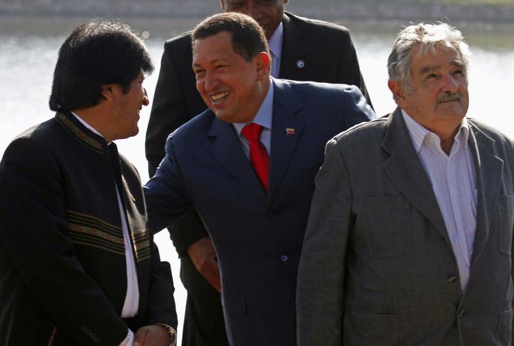 Modstand. Eu skal ikke regne med at se hverken Bolivias Evo Morales, Venezuelas Hogo Chavez eller Uruguays Jose Mujica ved topmødet senere på måneden. 