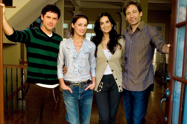 Ben Hollingsworth, Amber Heard,  Demi Moore, David Duchovny i 'The Joneses'.  Foto: SF-Film 