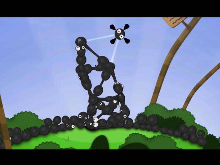 Gådespillet 'World of Goo' er et af de fem spil i pakken, som man selv bestemmer prisen på. Spillet er blandt de mest succesrige indie-spil i nyere tid. 