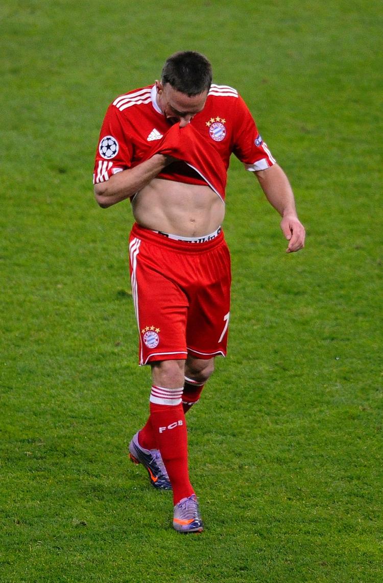 Karantæne. Som det ser ud nu, så komemr Franck Ribéry ikke med i Champions League-finalen mod Inter. Arkivfoto. 
